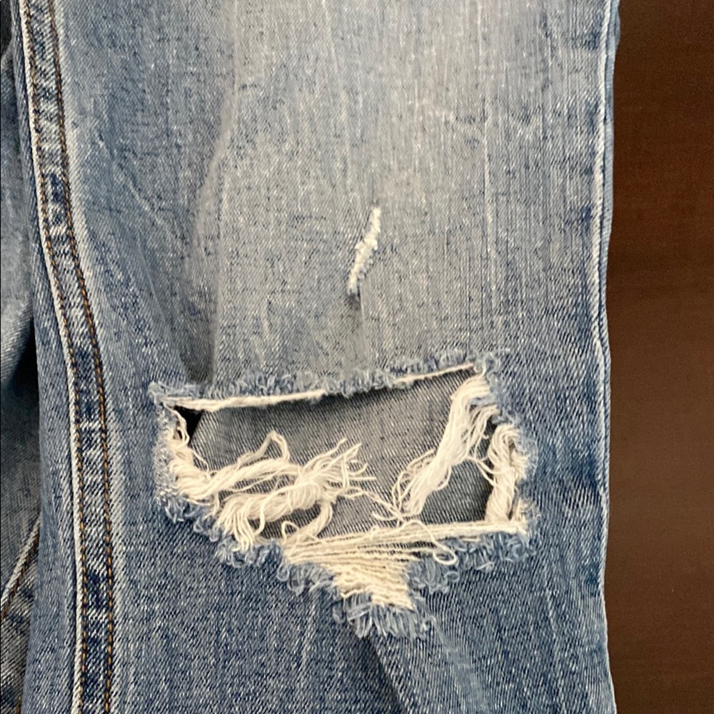 Abercrombie & Fitch Ultra High Rise Ankle Jeans - Blue - Picture 2 of 3